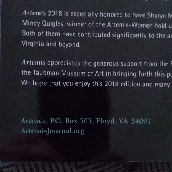 Artemis Volume XXV 2018 Book  Women Poets and Artists - Picture 4 of 6